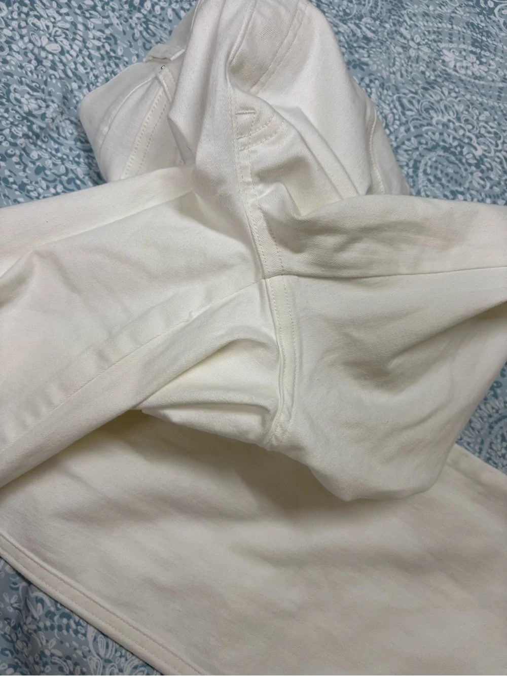 SPANX White Stretch Waistband Pants